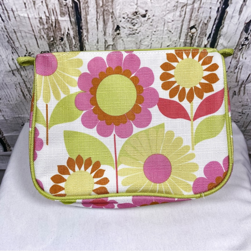 Clinique Spring Cosmetics Bag LIKE NEW
